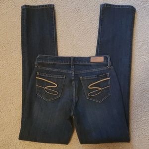 Seven7 slim jeans - beautiful medium/dark wash